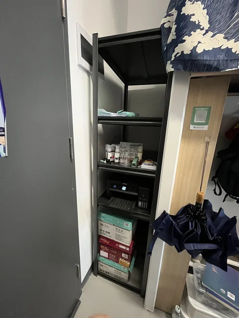 新增货架后的打印区域