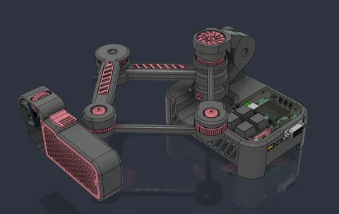 CCtrl 第一代的最终 CAD 装配