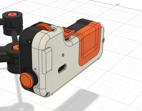 V1 早期全包裹手柄 CAD