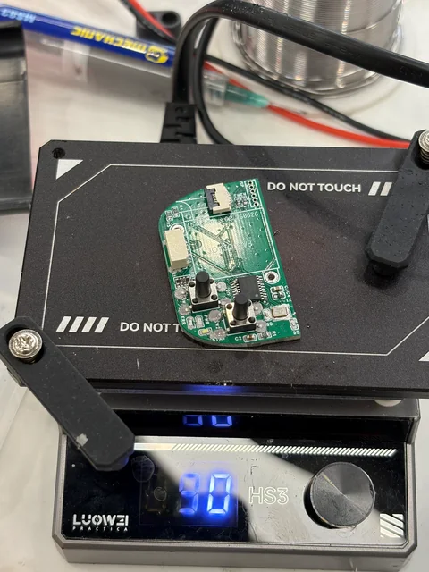V2 手柄节点 PCB 加热台焊接